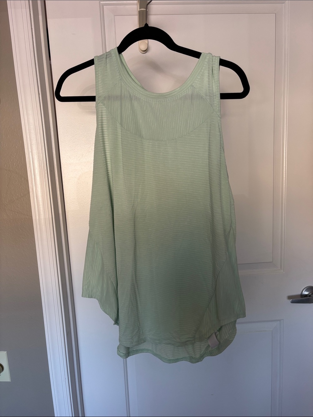 Xersion Mint Green Ribbed Tank Top